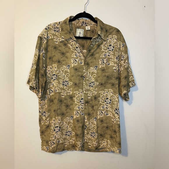 Roundtree &‎ Yorke Men’s Hawaiian Shirt - Picture 1 of 5